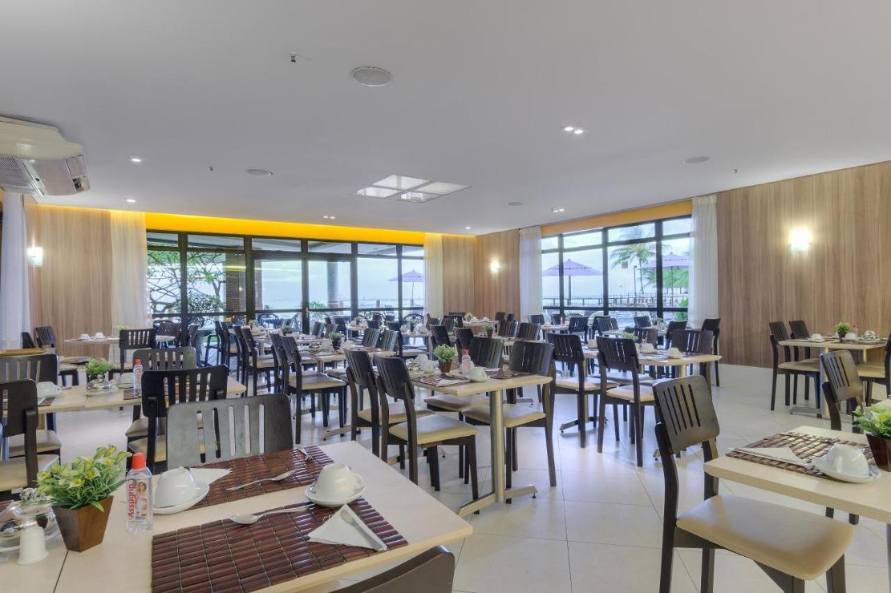 Апартаменты Flat Iate Plaza Na Beira Mar Com Vista Mar Форталеза Экстерьер фото